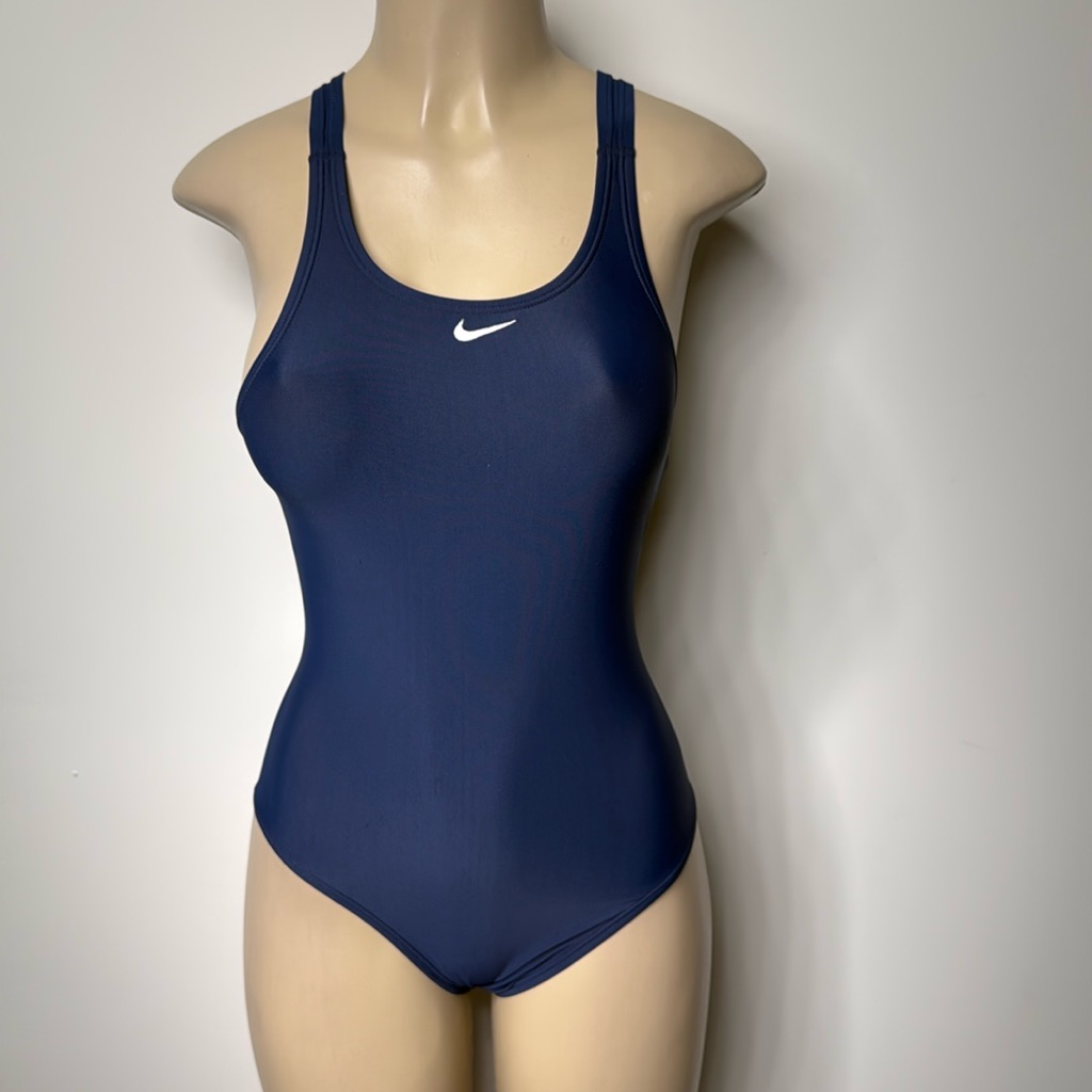 Nike Us Size 6 Blue One Piece Swimsuit